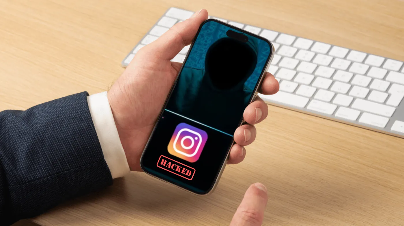 Instagram account hacked