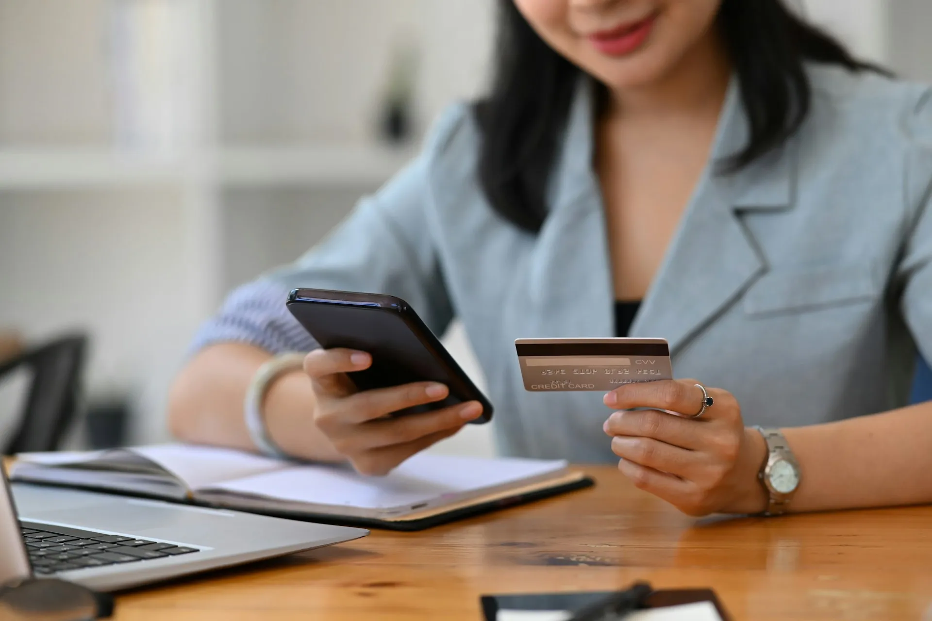 Online card transaction