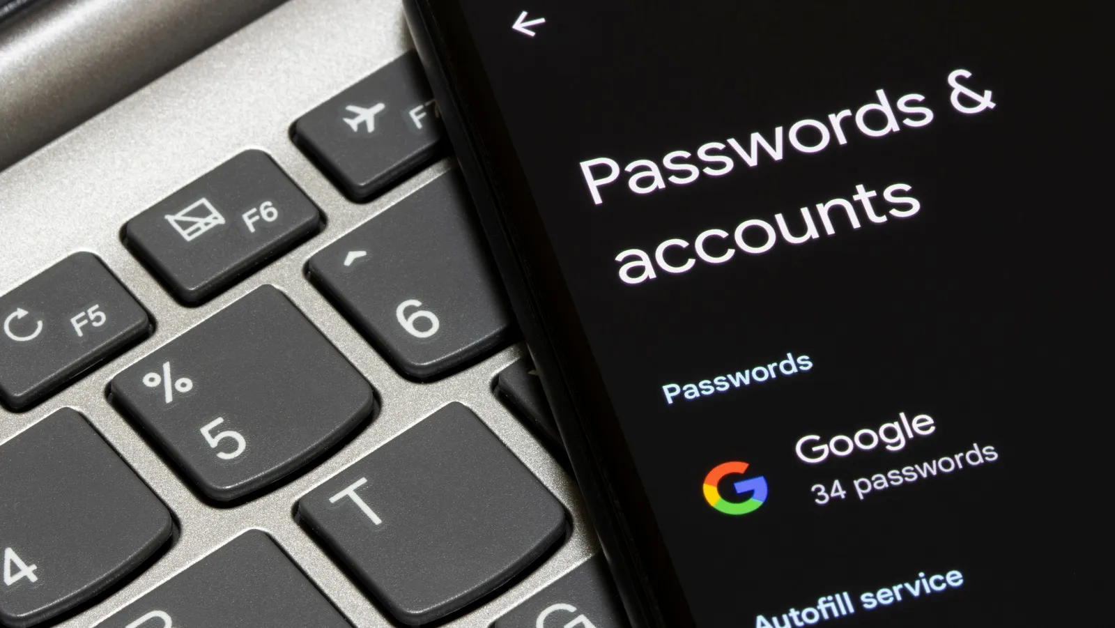 Password in Google