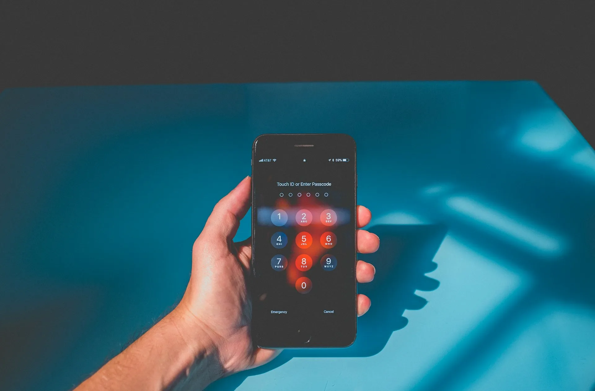 Phone passkey