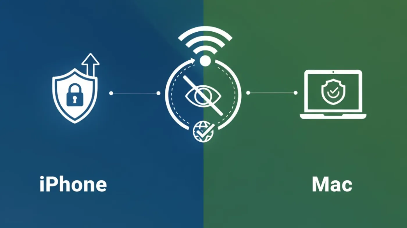 sharing password between iphone and mac